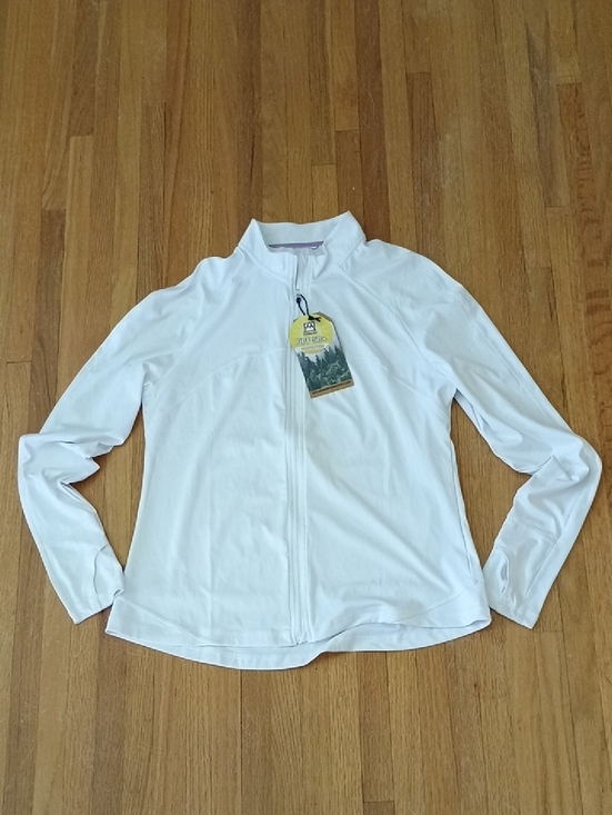 Avalanche Jackets & Blazers - Avalanche White Jacket with Lavender Trim